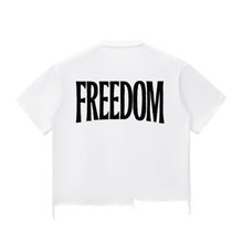 Load image into Gallery viewer, FREEDOM | DISTRESSED BOXY TEE