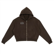 Load image into Gallery viewer, BOXY ZIP-UP HOODIE | WOMENS