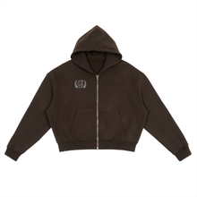 Load image into Gallery viewer, GVXNZ ZIP-UP BOXY HOODIE