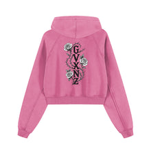 Load image into Gallery viewer, ROSE THORNS | CROP HOODIE