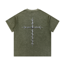 Load image into Gallery viewer, GOD MODE | WAFFLE KNIT TEE