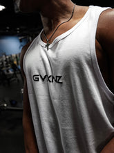 Load image into Gallery viewer, C2 | Premium Curved Tank Top - White